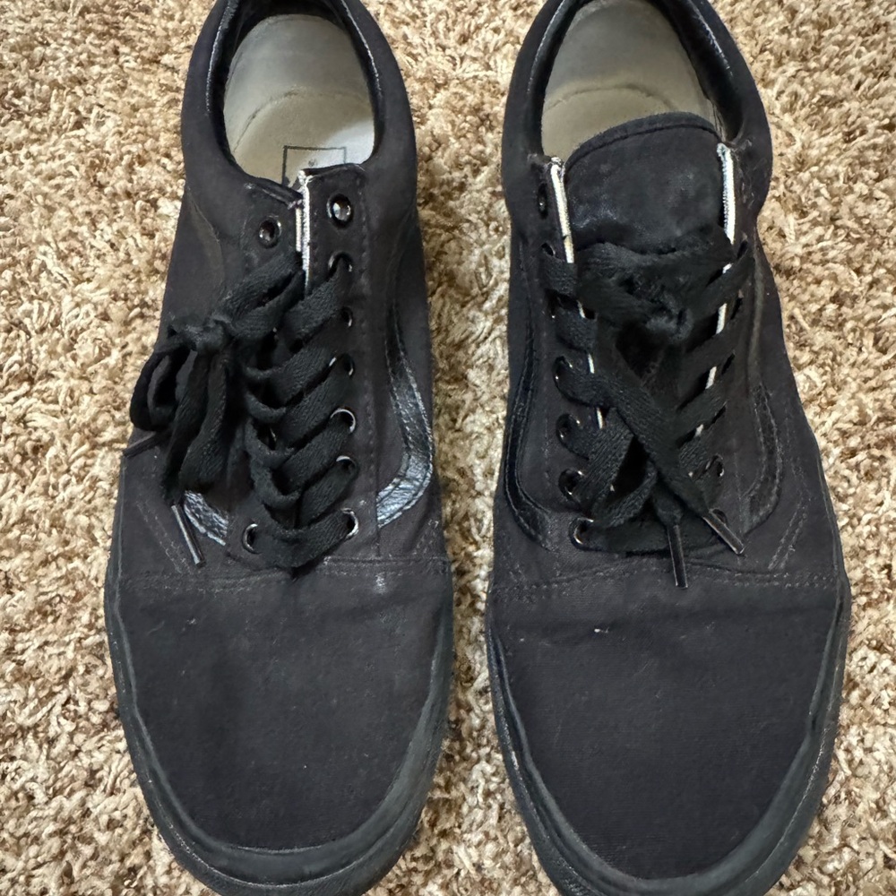 Vans Black Canvas Men's Sneakers